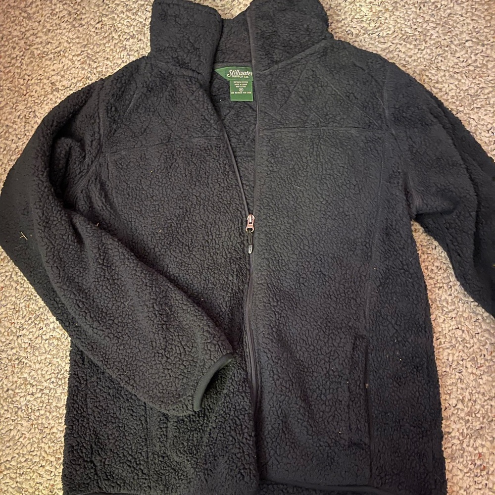Stillwater Supply co Black Jacket. Used- like new